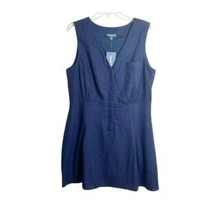 ModCloth
ModCloth Navy Linen Blend Sleeveless A-Line Dress NWOT
Size 14